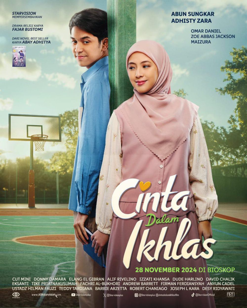 7 Film Indonesia Tayang November 2024, ada Cinta dalam Ikhlas