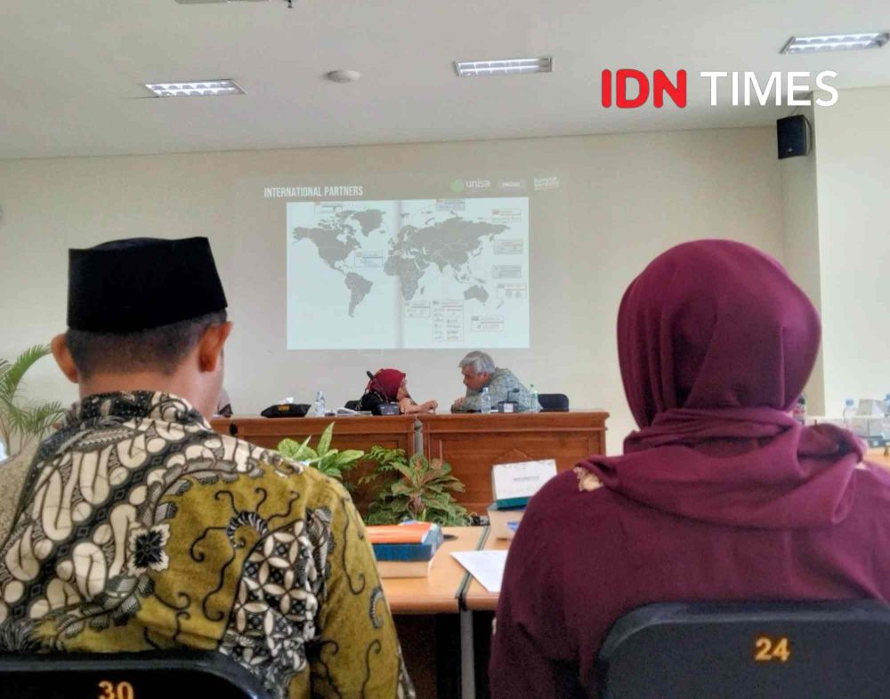 Perwakilan Pertukaran Muslim Australia-Indonesia Kunjungi Unisa