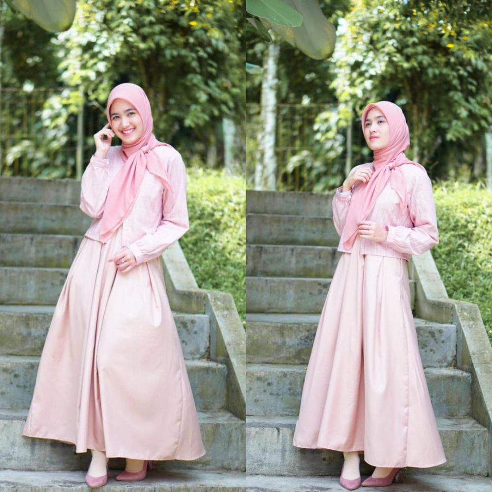 7 Ide OOTD Hijab Colorful ala Cut Syifa, Trendi Abis!