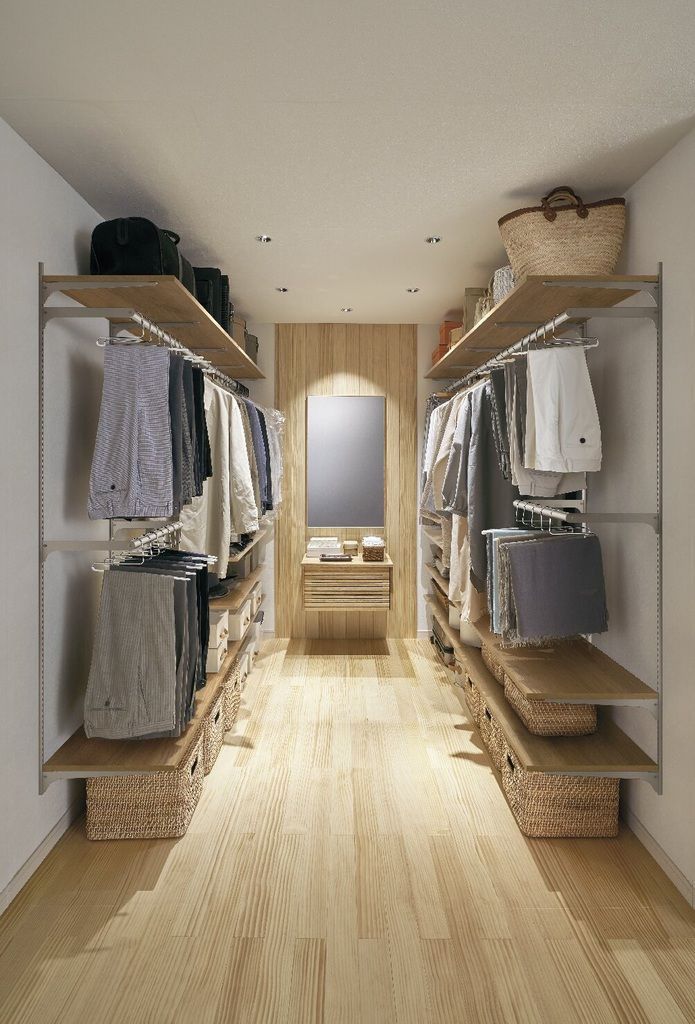 5 Ide Membuat Closet Organizer Pengganti Lemari Baju di Kamar Tidur 