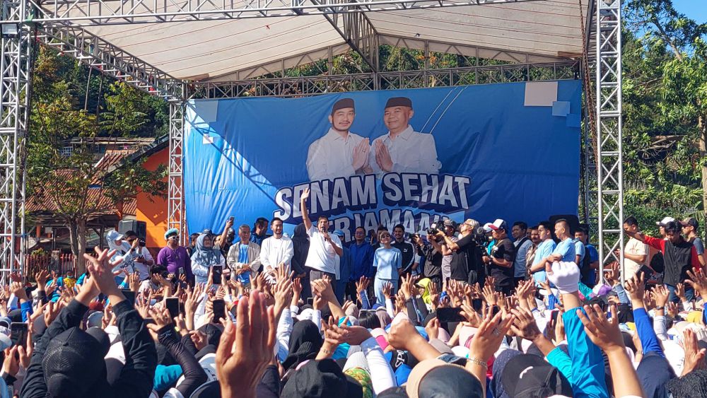 Raffi Ahmad dan Nagita Slavina Turun Promosikan Jeje di Pilkada KBB