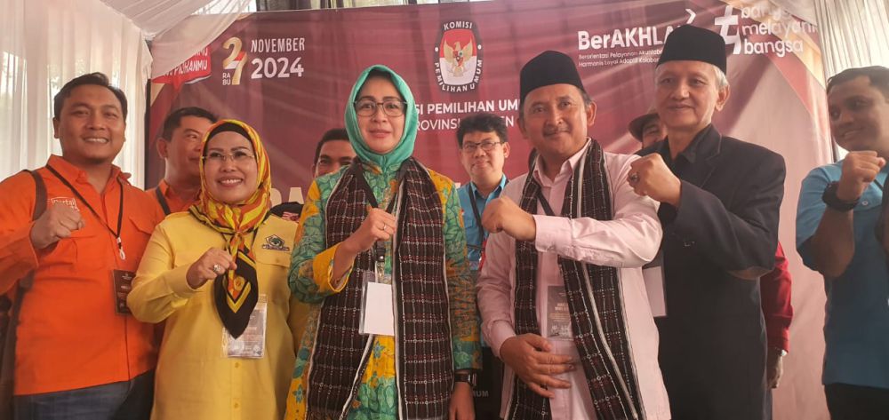 2 Bacagub Banten Umbar Janji Sekolah Gratis Jika Terpilih