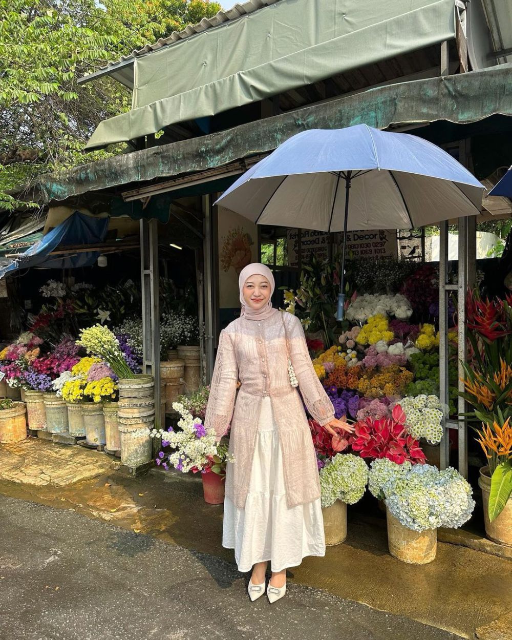 10 OOTD Kondangan  Hijab Simple ala Selebgram Nabilayua