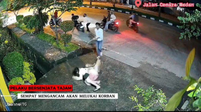 Polisi Tangkap Pelaku Begal yang Menyerang Sepasang Kekasih di Medan