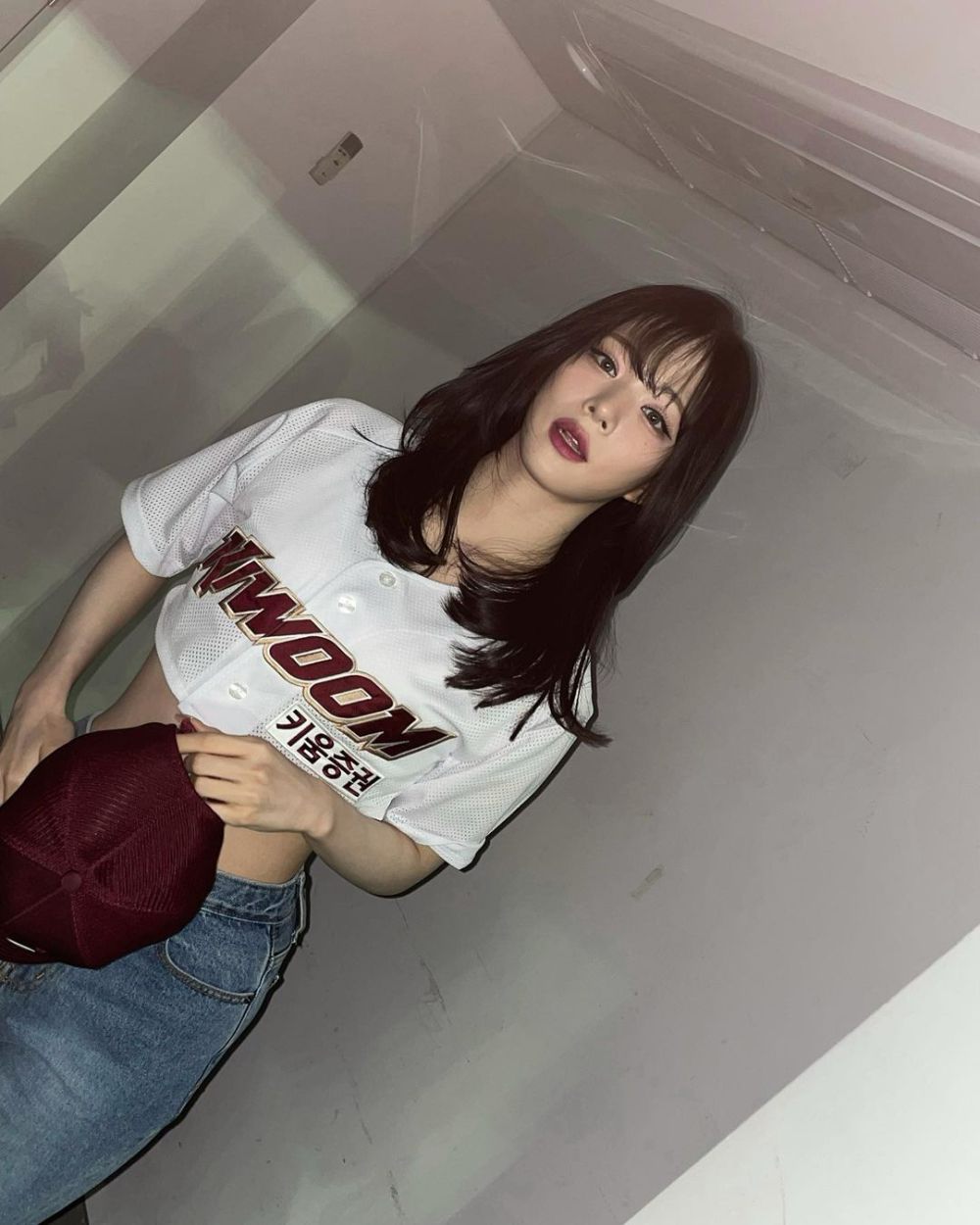 9 Mix and Match Crop Top ala Chaeyoung Fromis_9, Trendi Abis!