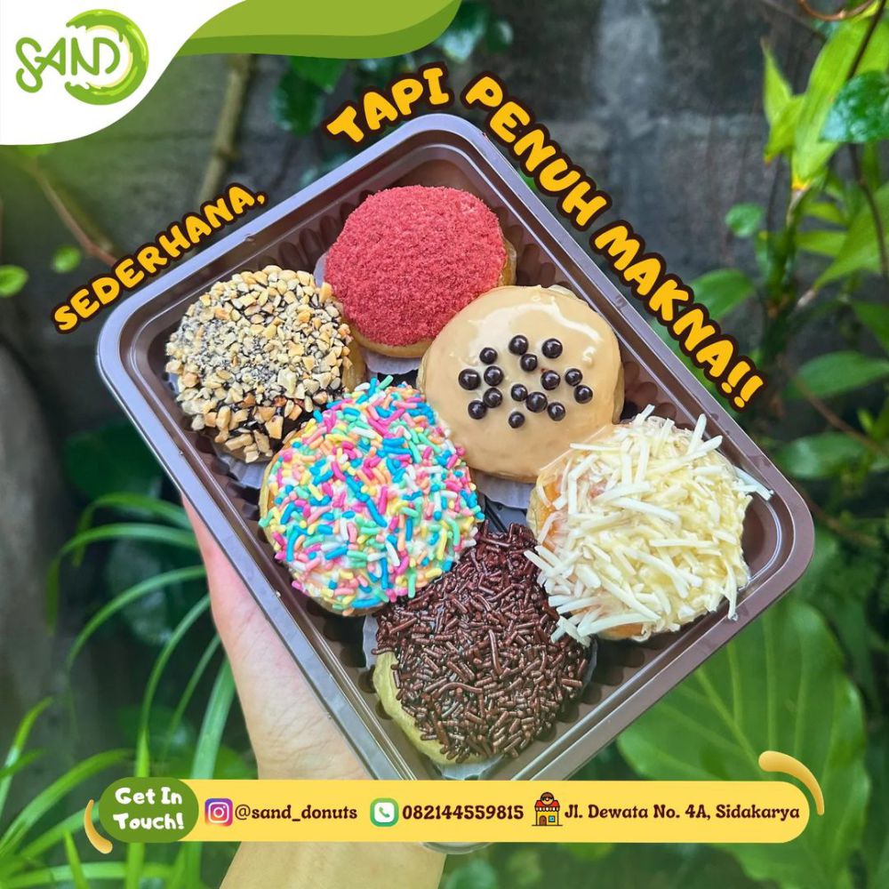 5 Toko Donat Kentang di Denpasar, Banyak Varian Rasa