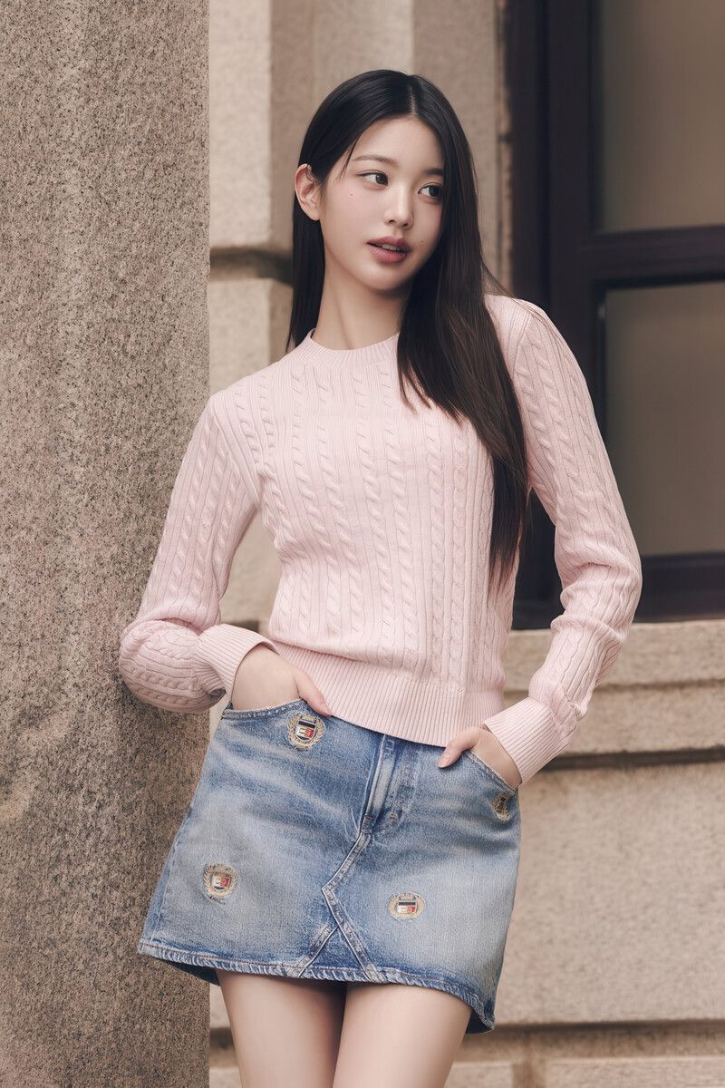 10 Ide OOTD Denim ala Wonyoung IVE, Modis Kekinian!