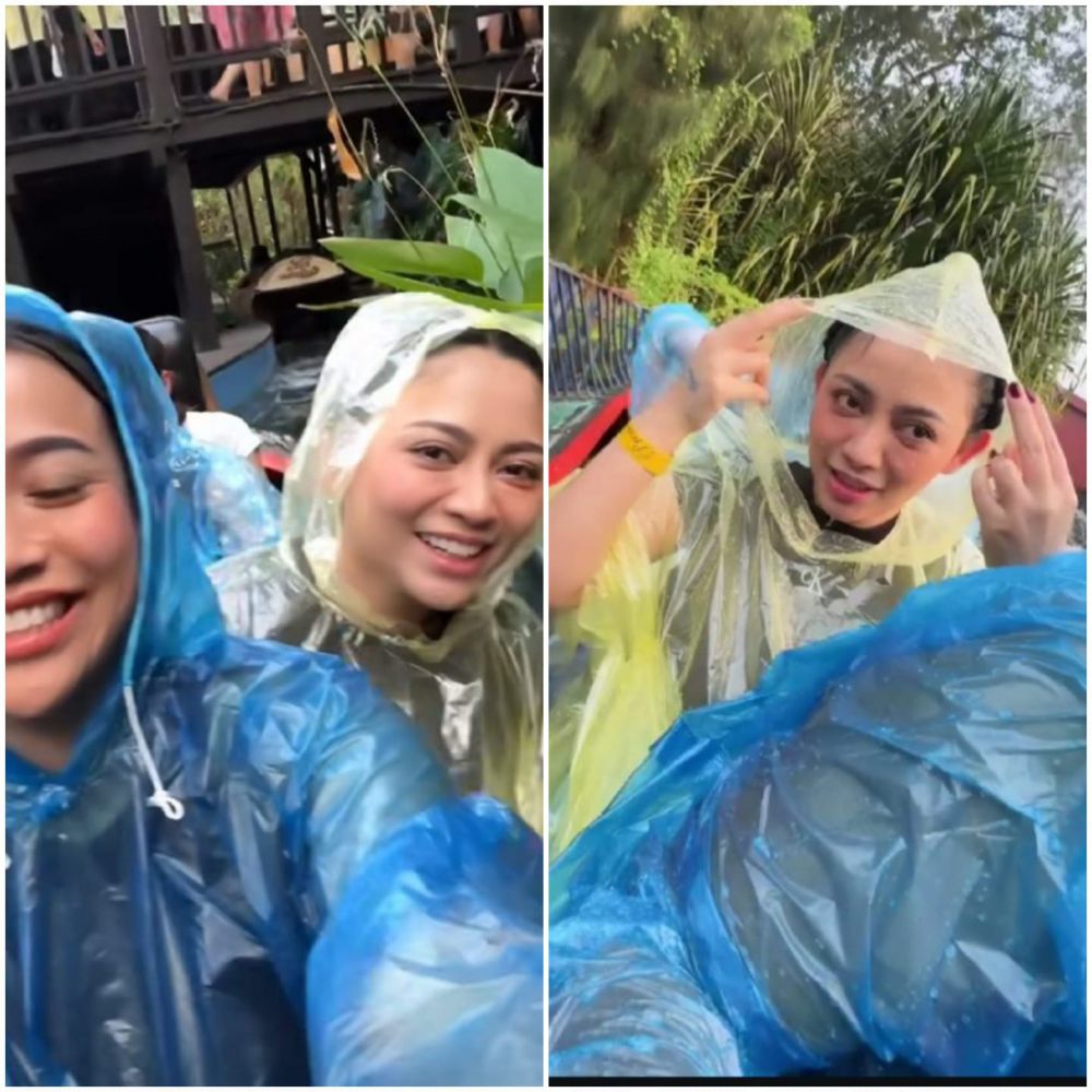 9 Potret Rachel Vennya bersama Karyawan Outing di Dufan. Heboh Banget!