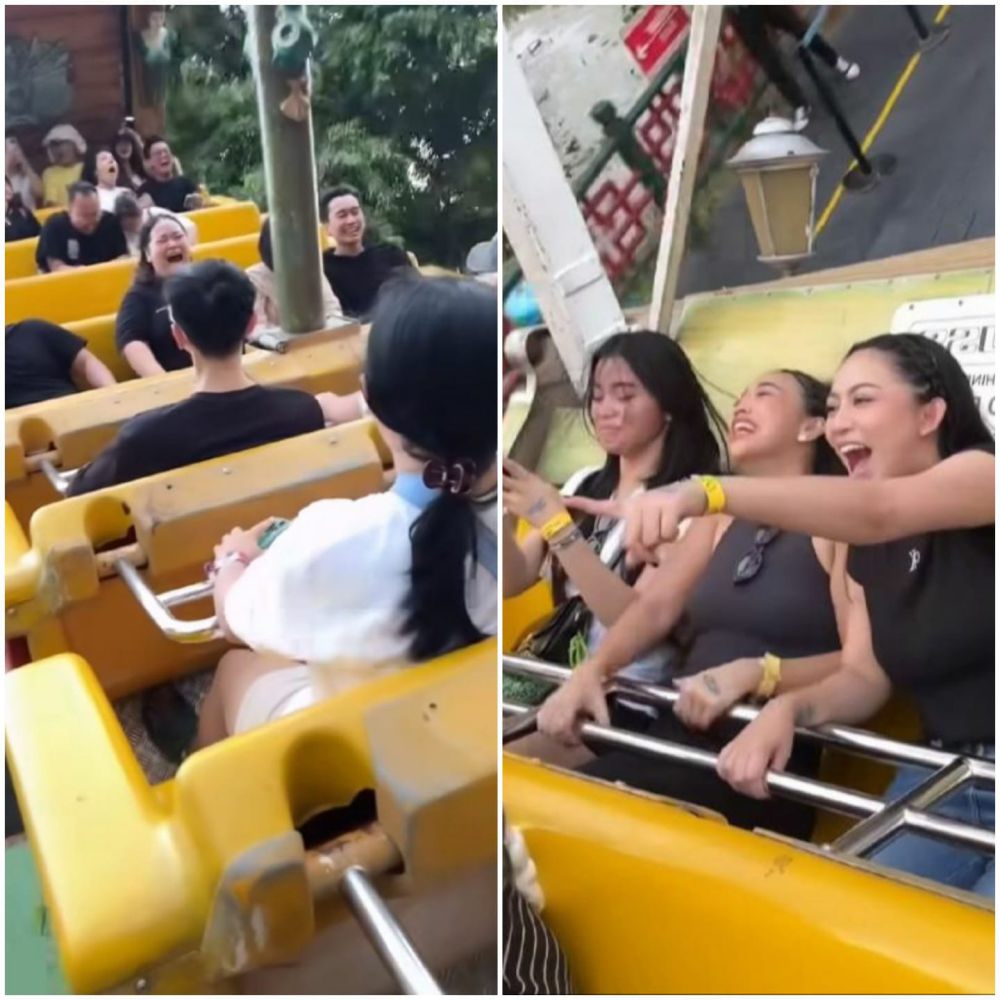 9 Potret Rachel Vennya bersama Karyawan Outing di Dufan. Heboh Banget!