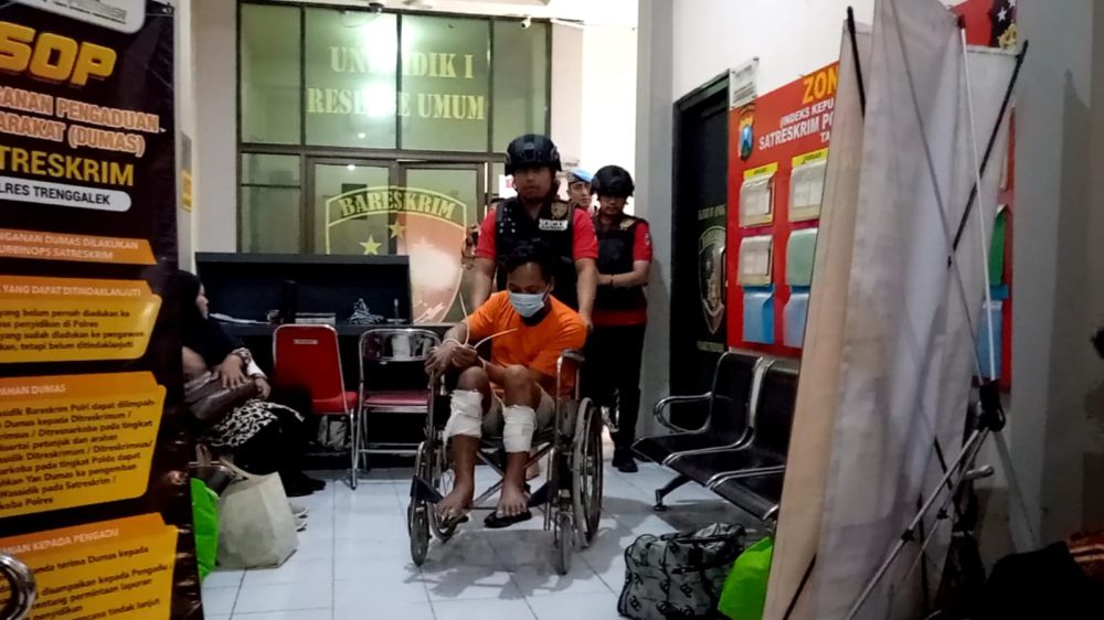 Baru Bebas, Residivis Ini Garong Rumah Polisi di Trenggalek