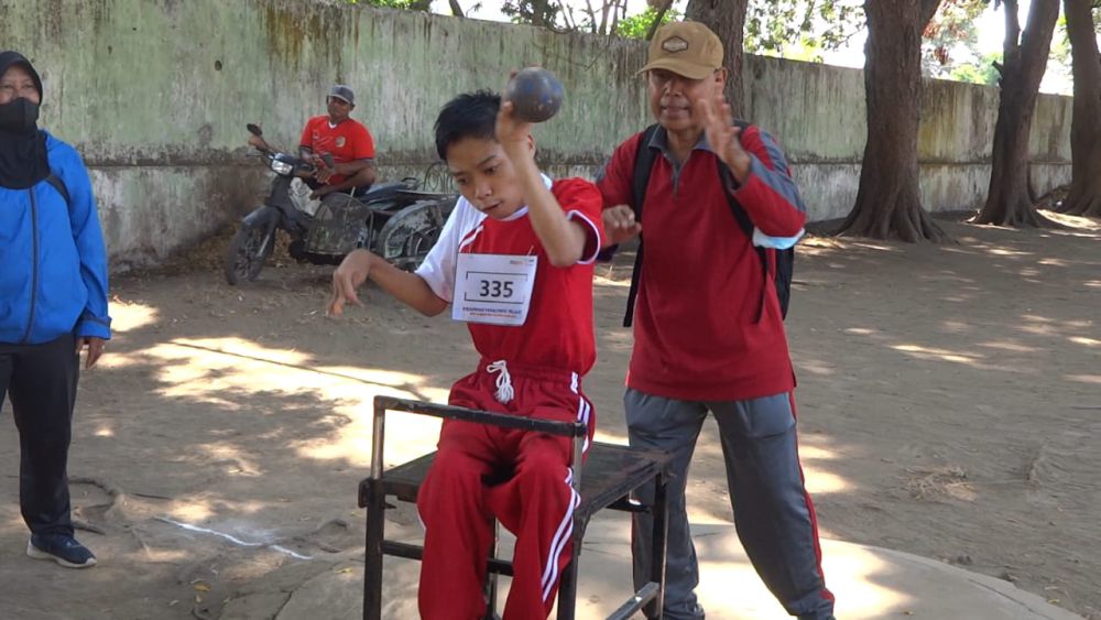 Pelajar Disabilitas di Tulungagung Ikuti Kejurkab Paralimpik