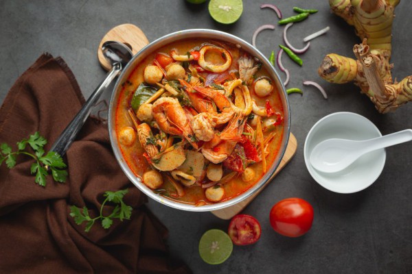 Resep Tom Yum Talay ala Resto DD Kin Tiew, Autentik