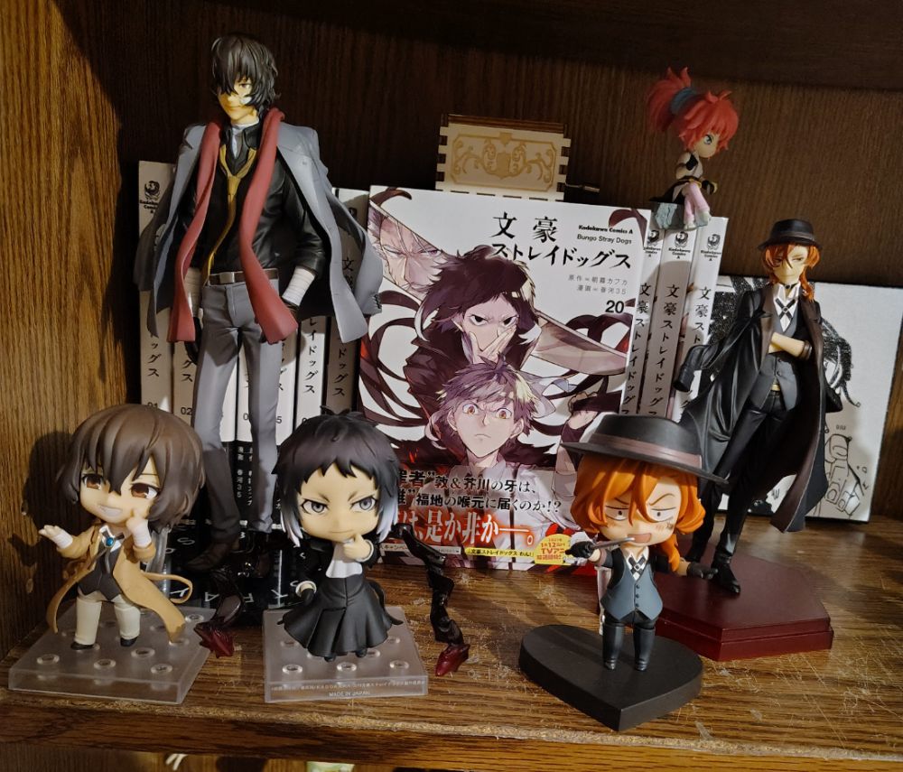 Bungou Stray Dogs Light Novels In Order 8 Koleksi Bungou Stray Dogs, Ada Figur dan Light Novel
