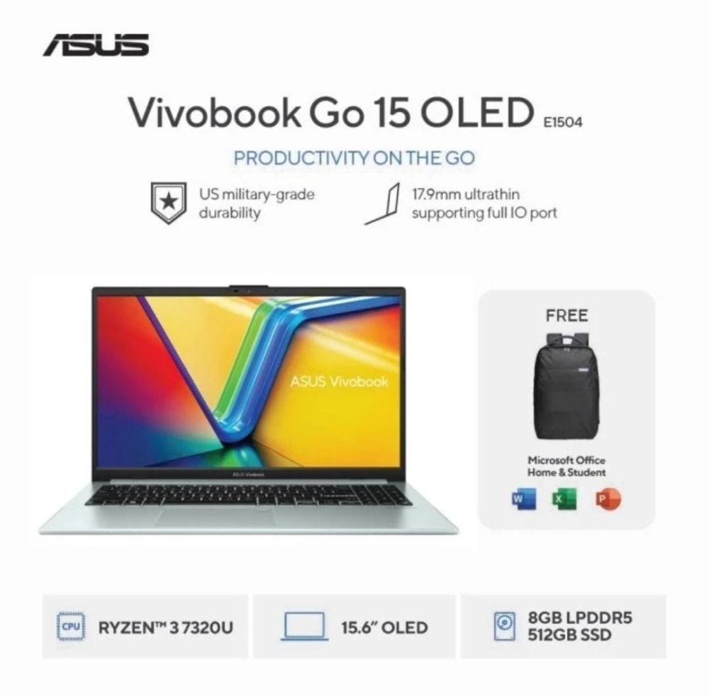 5 Laptop ASUS Murah Terbaik dengan Layar OLED, Nyaman di Mata! 