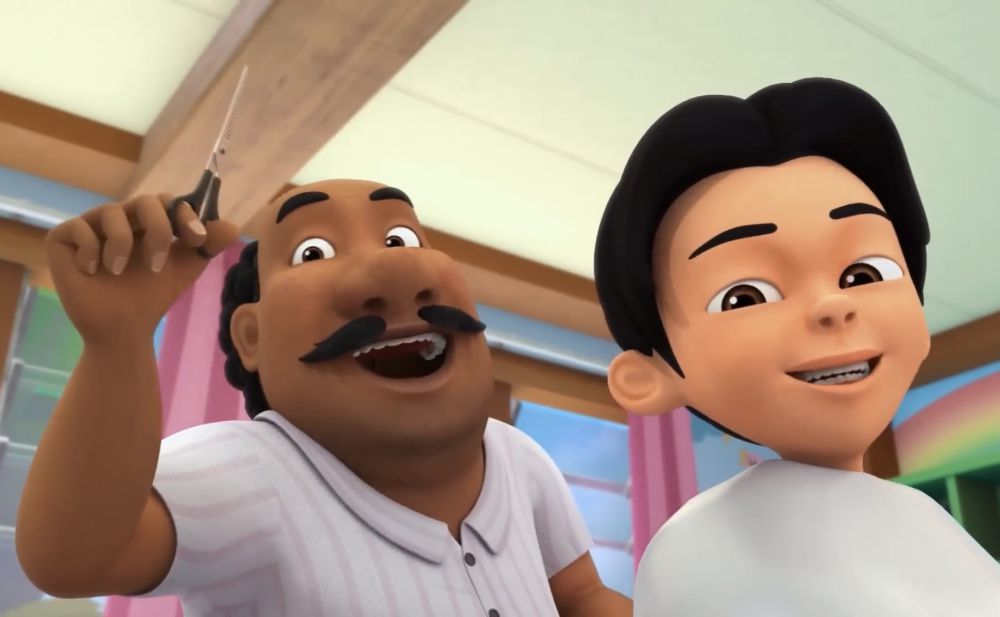 6 Fakta Uncle Muthu di Upin Ipin, Sahabat Masa Kecil Tok Dalang