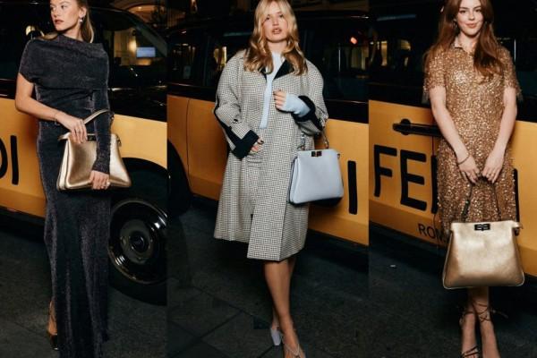 10 Look Selebriti di Perayaan FENDI Winter Holiday Collection London