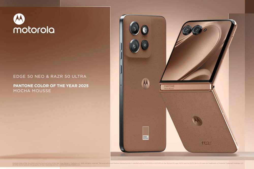 Motorola Rilis HP Edisi Mocha Mousse, Pantone Color of the Year