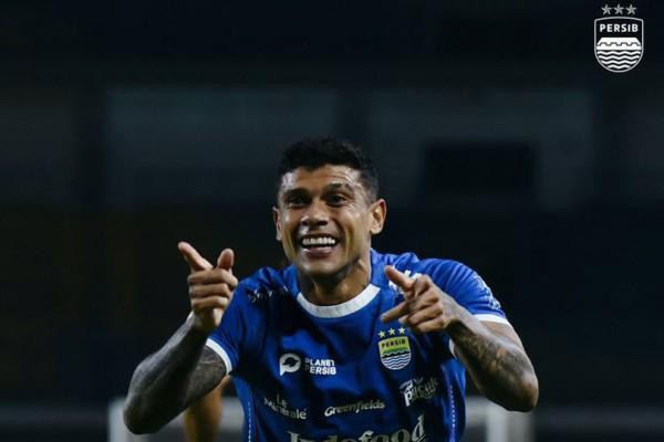 Gol Ciro Alves Kokohkan Persib di Puncak Klasemen Liga 1