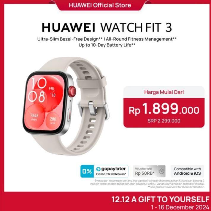 5 Smartwatch Huawei di Akhir 2024, Mewah dan Canggih 