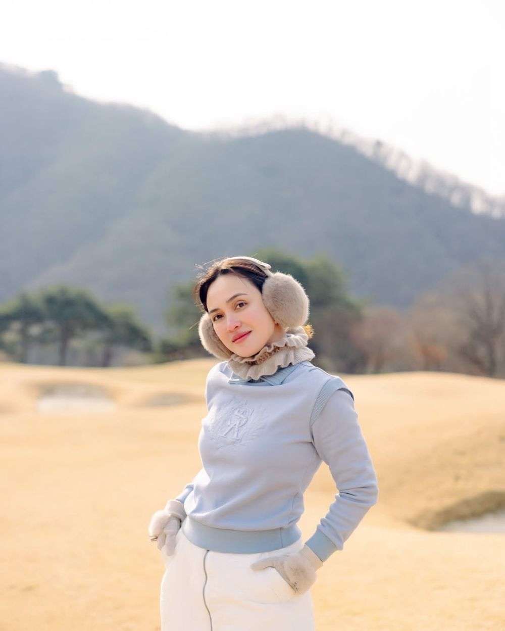 Momen Shandy Aulia Golf Di Korea