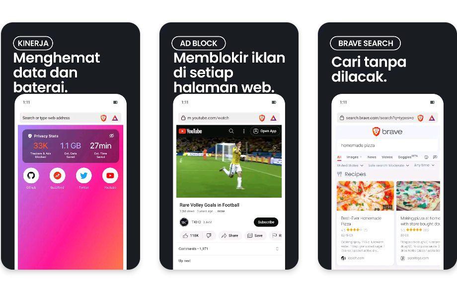 5 Browser Android Pemblokiran Iklan yang Harus Kamu Coba