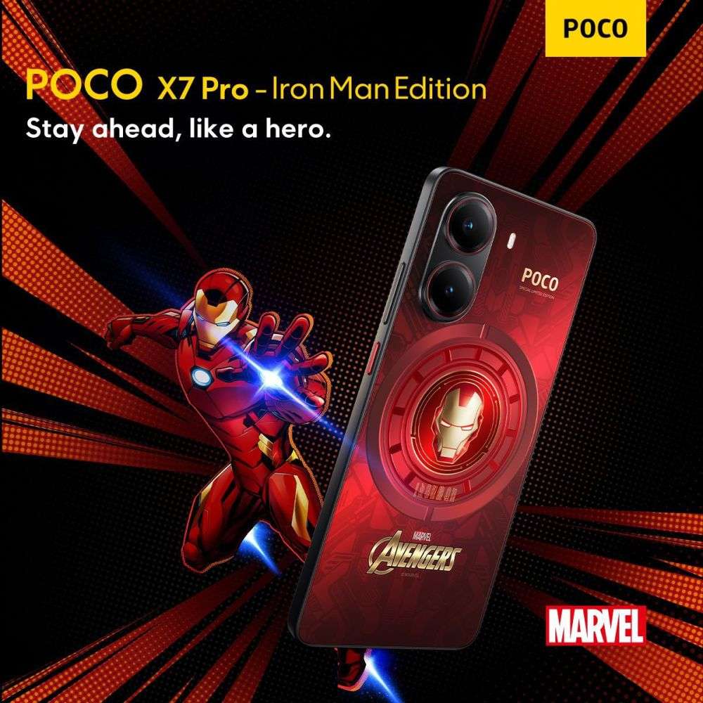 POCO X7 Pro Menghadirkan Edisi Bertema Iron Man, Apa Istimewanya?