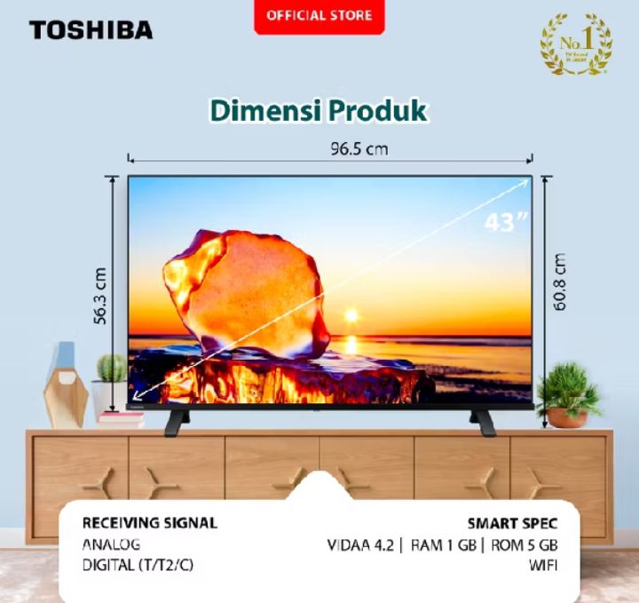 5 Smart TV 43 pouces Recommandations pour regarder des films, écran clair