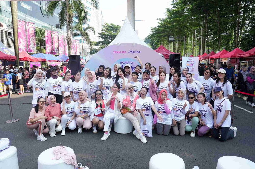 Marina Ajak Perempuan Indonesia Peduli Kesehatan Kulit dan Tetap Aktif