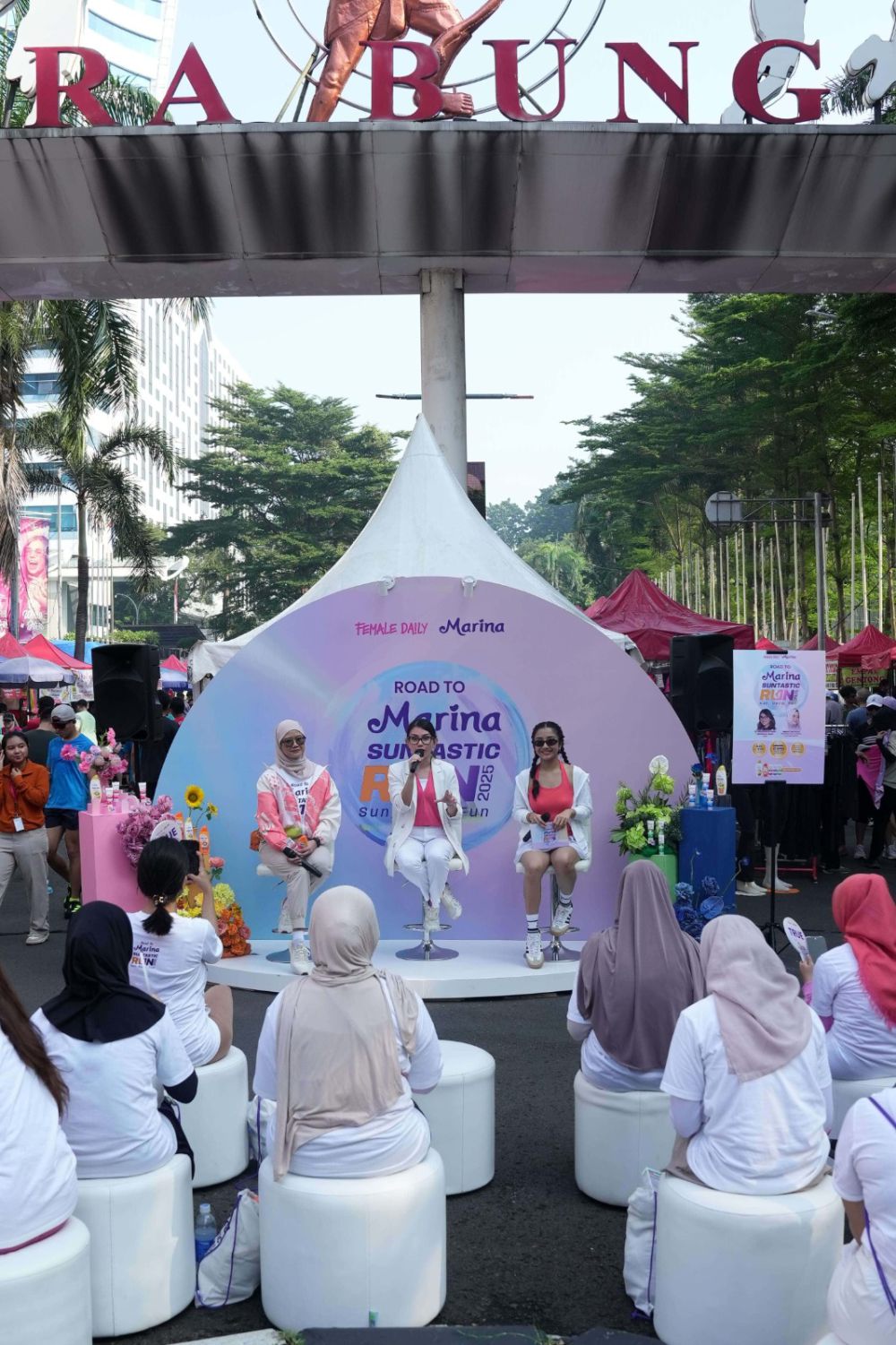 Marina Ajak Perempuan Indonesia Peduli Kesehatan Kulit dan Tetap Aktif