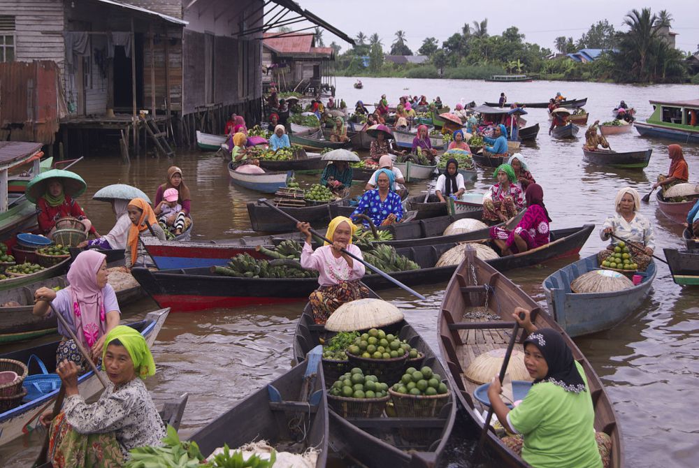 5 Destinasi Pasar Terapung Paling Unik di Dunia, Ada dari Indonesia