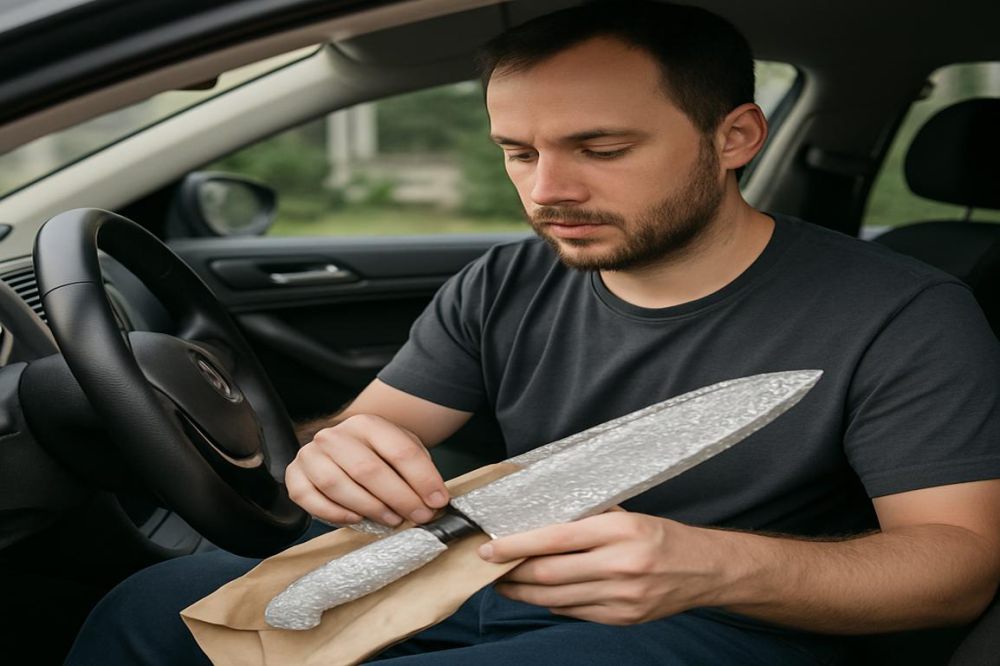 5 Tips Membawa Benda Tajam di Mobil