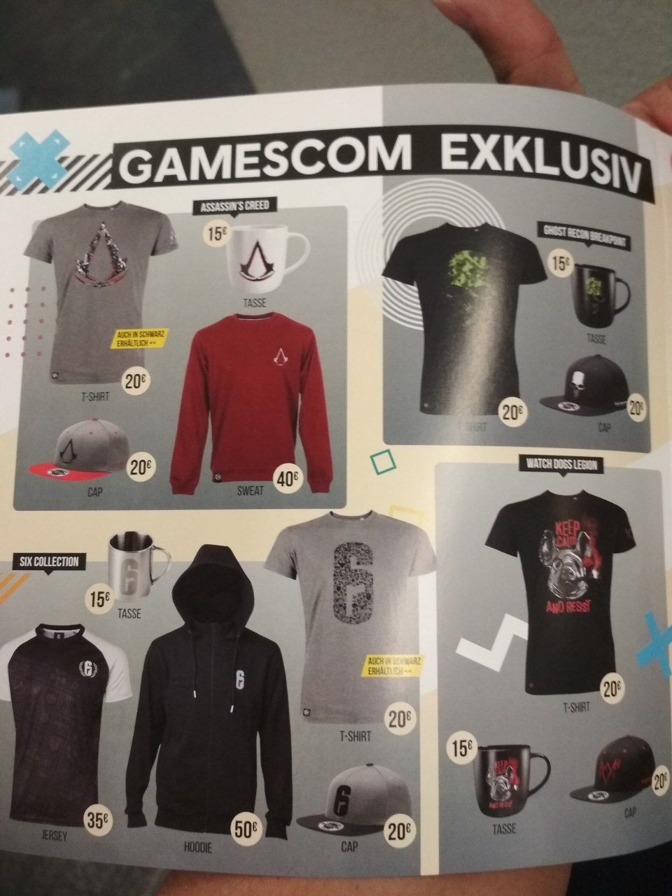gamescom 2019 - merchandise