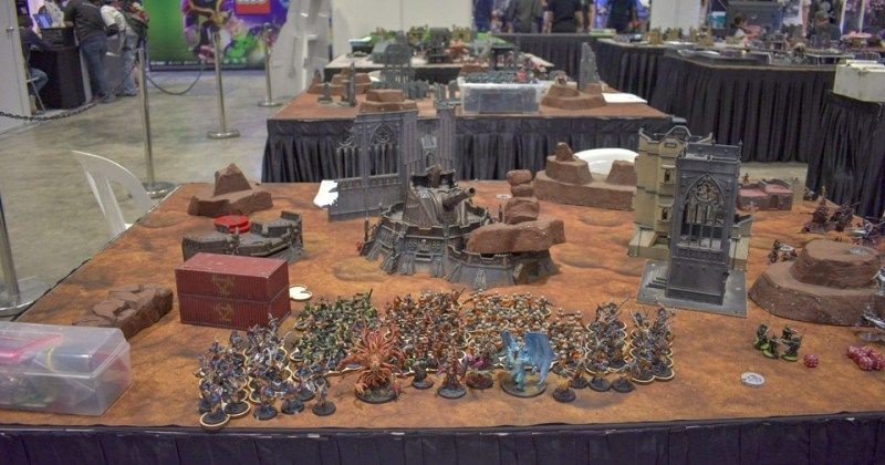 GameStart 2018 tabletop area