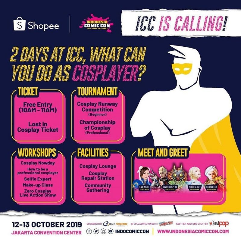 cosplayer zone SICC