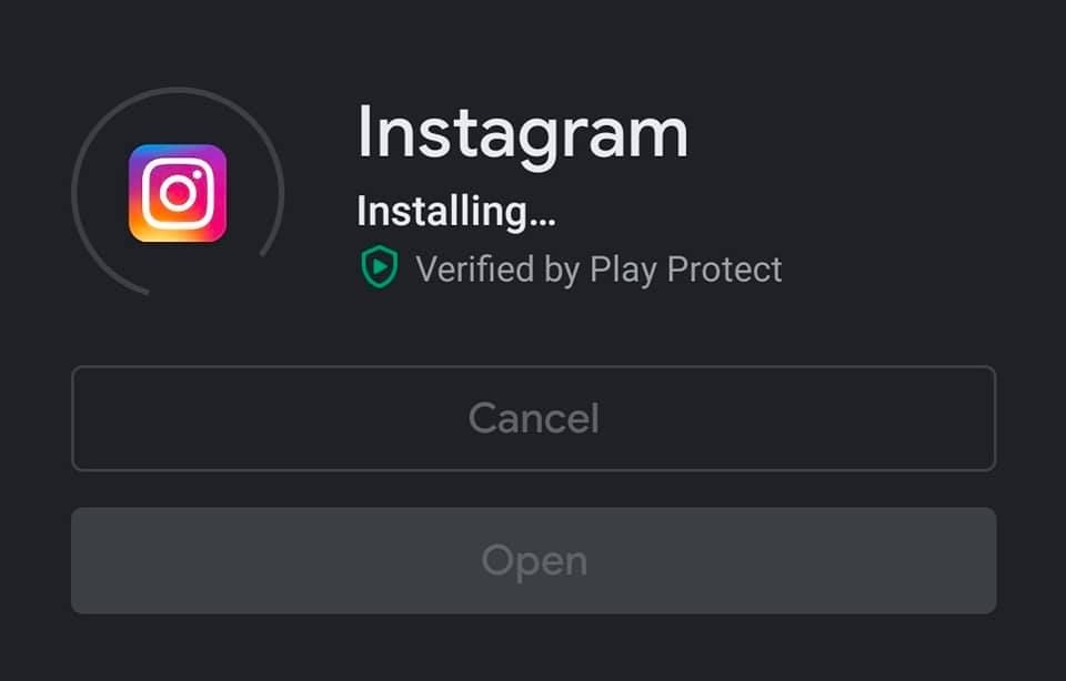 How to install instagram dark mode
