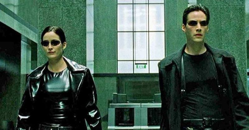 The Matrix Keanu Reeves dan Carrie-Anne Moss