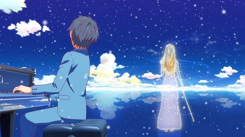 🎵 🔸Anime: Shigatsu wa Kimi no Uso 🔸Genre: Drama, Romance, Music