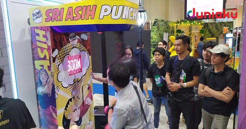 Aktivitas Rakyat Bumilangit bermain games