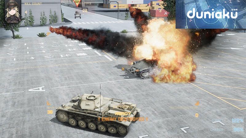 Review Tokyo Warfare Turbo: Girls und Panzer Campur World of Tanks!