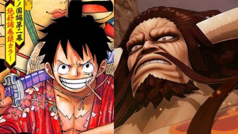 Luffy Kaido one piece