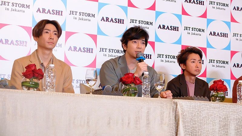 Arashi Mengadakan Jumpa Fan di Indonesia!