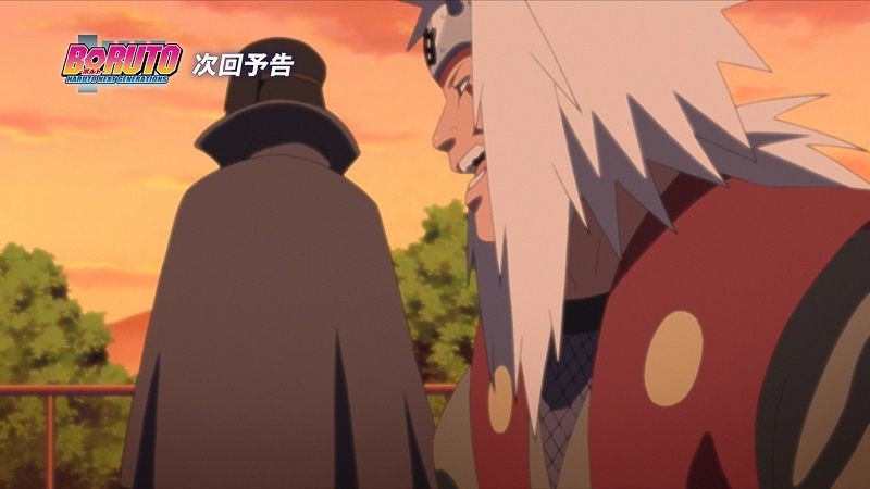 boruto episode 133 - sasuke jiraiya