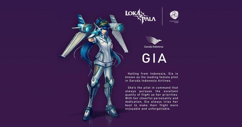Garuda Indonesia Kerja Sama dengan Game MOBA Indonesia Lokapala!