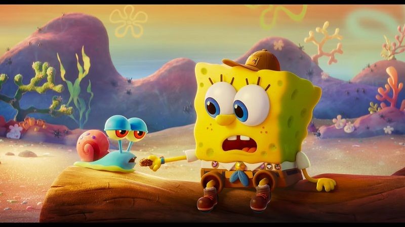 spongebob movie - gary spongebob kecil