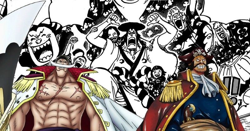 shirohige whitebeard gol d roger kozuki oden one piece