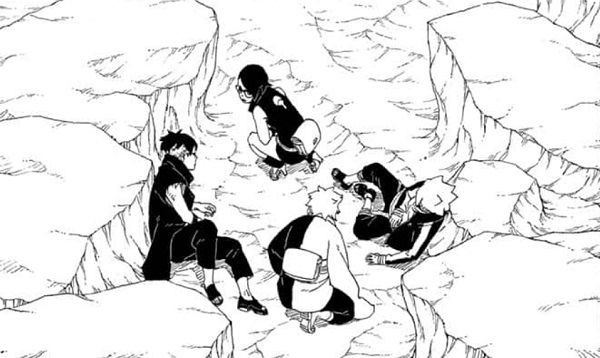 Pembahasan Manga Boruto 40: Kawaki Dianggap Anggota Tim 7 oleh Sarada!