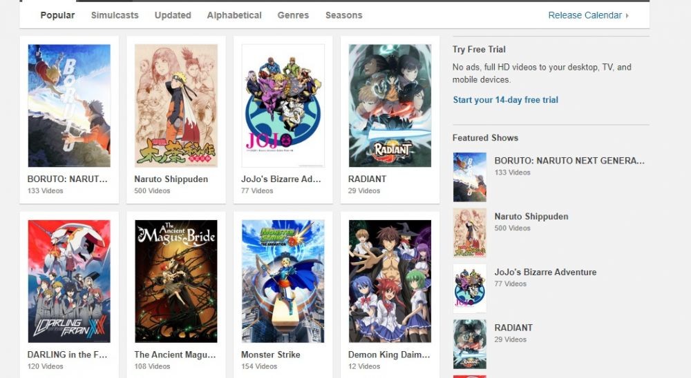 20 Rekomendasi Layanan Streaming Anime Terbaik, Lengkap dan Legal!