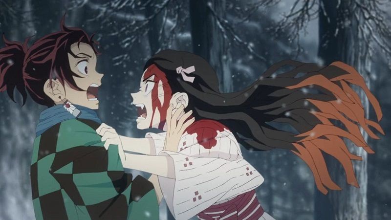 Kenapa Nezuko Selalu Menggigit Bambu di Kimetsu no Yaiba?