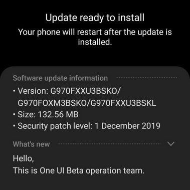 update android 10