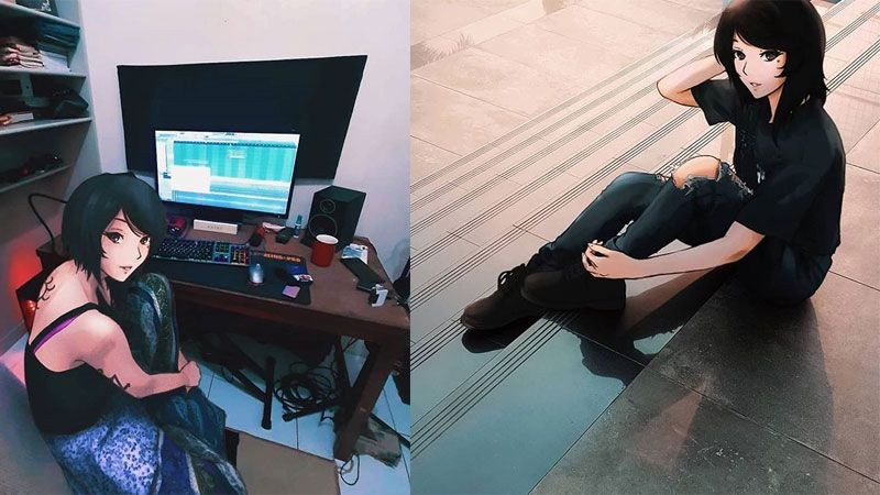 Mirip Gorillaz, Yuk Kenalan Dengan Virtual Music Producer Crystagella!